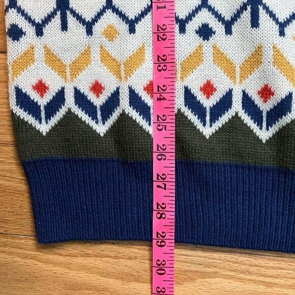 NWT Paisley & Gray Sweater Womens XL Knit Geometric Pullover Mock Neck L/S - Picture 9 of 11